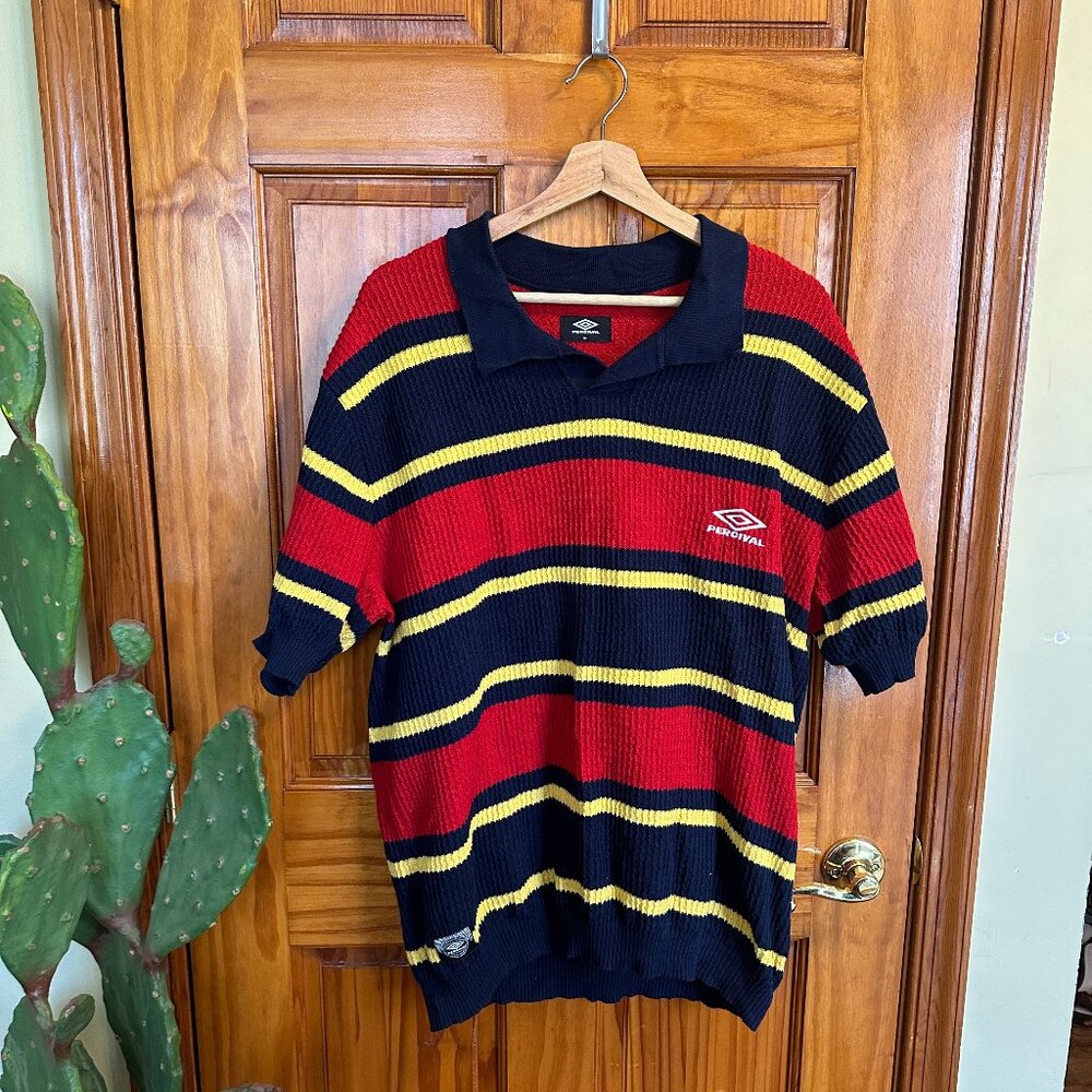 Percival Menswear x Umbro Short-Sleeve Sweater